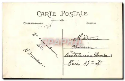 NANTES — Basílica de São Donatien — Coleção F. Chapeau, 13e mille — Verso