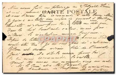 Modern kartpostal N.D. De Folgoet Heykeli — Arka yüz