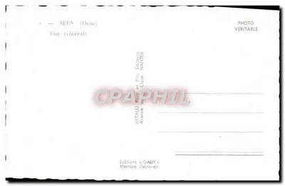 Sées (Orne) — Ogólny widok — Wydawnictwo Gaby — Rewers