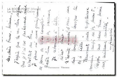 La Roche-Posay (Vienne) — I bordi della Creuse — Fotografia autentica — editore Fotografo autentico — Verso