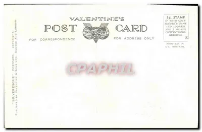 O grande altar, catedral de Westminster, Londres — editor Silveresque, n° 204198 — Verso