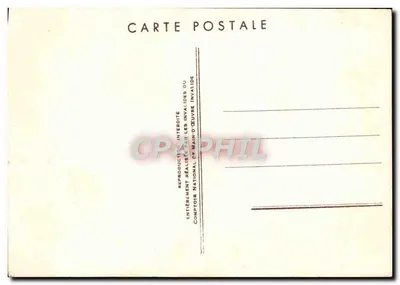 Pejzaż Belgii — reprodukcja artystyczna — Comptoird'Œuvre des Invalides — Rewers