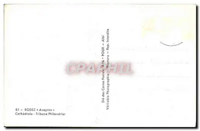 Katedra w Aveyronie — Trybuna — wydawca APA — Rewers