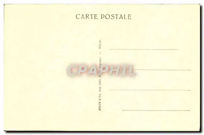 Pałac Watykański, Rzym — Skulptura grecka, Léocoon (I w. p.n.e.) — wydawca BRAUN & Cie, Francja — Rewers