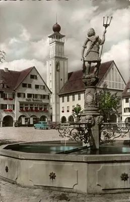 Freudenstadt — Neptune e Rathaus — FOTOPRINT Verlag A. Mauhle