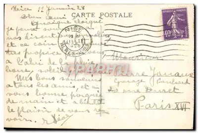 CAP-d'Ail - Tunel - Wydawca Bragechmans, Nice, nr 263 — Rewers