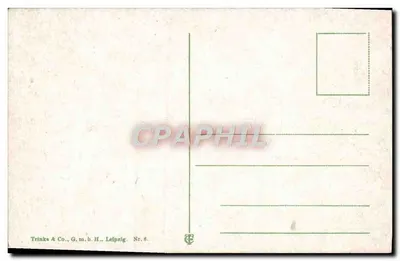 Radium-Solbad Kreuznach — Parte auf der Roseninsel — Trinks & Co., G.m.b.H., Leipzig, Nr. 8 — Verso