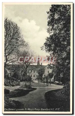 Os jardins do convento. St Mary's Priory. Stamford Hill. N 15.