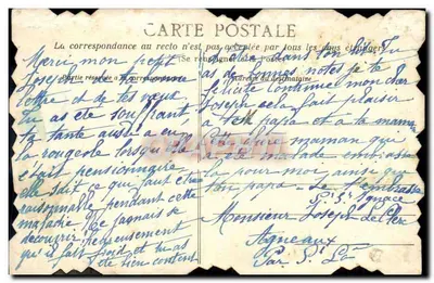 La Fille du passeur — La vida en el campo — Héliotypie Duras, serie A — Reverso