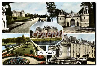 Le Lude — Castelo de Le Lude — editor Couleurs Naturelles, n° 1633