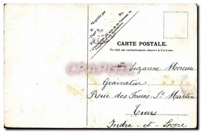 Lourdes — Algemene uitzicht op de Basiliek, genomen vanaf het Fort — V. P. Parijs. Nr. 14. — Achterkant
