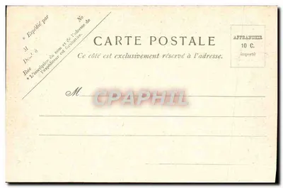 Lourdes, Wielki Jbe - Widok z drogi — V.P. Paris N. 10 — Rewers