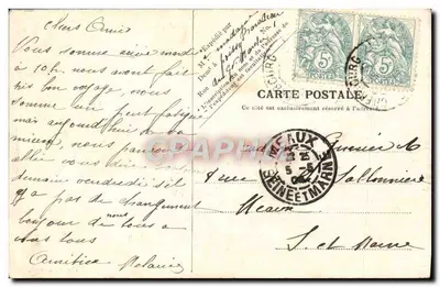 Lourdes — St Michel, le Calvaire Breton et la Basilique — V. P. Paris, No. 8 — Verso