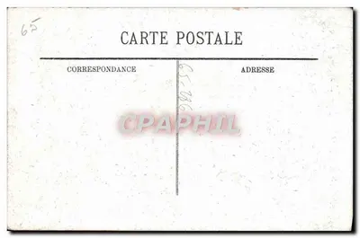 Lourdes — De Esplanade gezien vanaf de Basiliek — onbekende uitgever, n° 27 — Achterkant