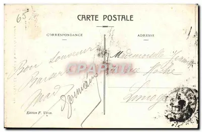 Lourdes - Anioł na drodze do Kalwarii — Wydawnictwo F. Viron, nr 222 — Rewers