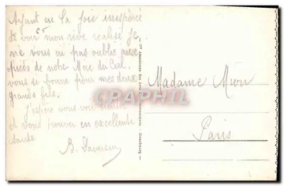 LOURDES - Bendición a los enfermos en la Esplanade — editor anónimo, n° 65 — Reverso