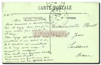 LOURDES — A Gruta e a Basílica — Editor L. L. n° 328 — Verso
