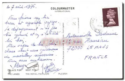 Brighton — vista panoramica — Colourmaster International — Verso