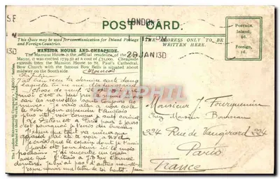 LONDON—MANSION HOUSE AND CHEAPSIDE — LESCO Company, seria 130 — Rewers