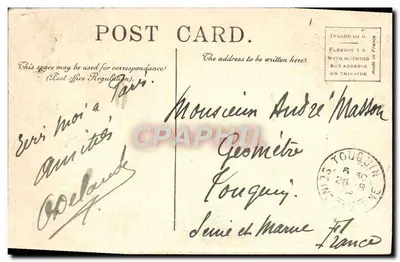 LONDRES E.C. — A Torre de Londres — A Torre Branca — LL. — N° 64 — Verso