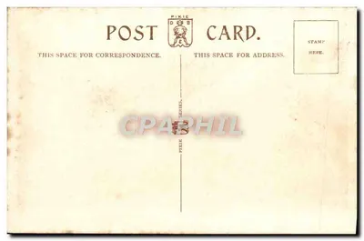 El Puente de Forth, cerca de Edimburgo — editor Pixie, serie D.B. & Co. — Reverso