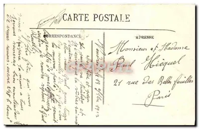 Rambouillet — Il Parco — Il Tapis Vert — LL — n°101 — Verso