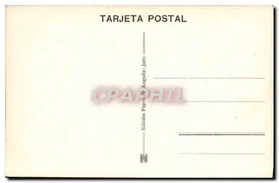 Jaén — Katedra. Trascoro — Wydawnictwo Papelleta Anguïta-Jaén — Rewers