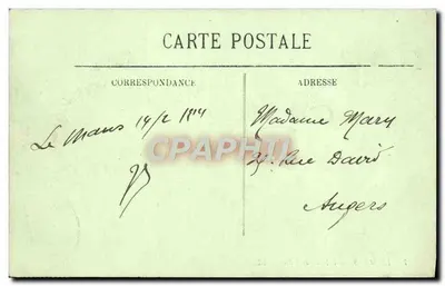 Le Mans — Hotel de Ville — LL. — Nr 17 — Rewers