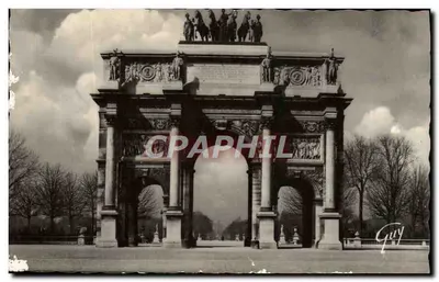 Arco do Triunfo do Carrousel — Paris — Editor Guy, n° 342