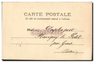 Abbeville — Grobowiec Admirała Courbeta — wydawca MT — Rewers