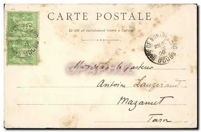Le Château - Caserne à Montbéliard — éditeur E. Beyer, articles de fantaisie et de ménage — Reverso