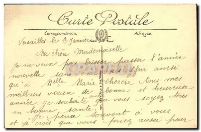 Park w Versailles — Basen z Obeliskiem — Nowe Galerie — LL. — N° 181 — Rewers