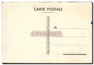 Nativité — scène avec les Rois Mages — éditeur J.M. By F. Emil — Verso