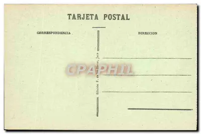 Bust Saint Orosia w Yebra — seria 83 — Wydawnictwo F. de las Heras, Jaca — Rewers