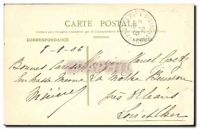 Nice — Widok z Jettée-Promenade. Ogród. — Wydawnictwo P. L. G. (nr 73) — Rewers