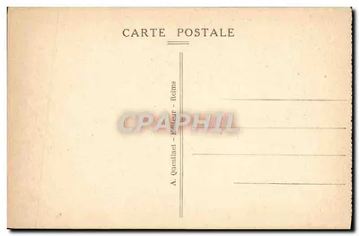 Reims — Fontana Subé, Piazza Dronet-d'Érblon — A. Quentlinet, Reims — Verso
