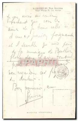 Beethoven — L. Balestriéri — E.F. Paris — Verso