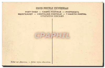 Esther diante de Assuérus — obra de Coyipel — Museu do Louvre, Paris — Verso