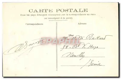 Chaumont-sur-Loire — The Castle — Overview — Unidentified Publisher, Series No. 2 — Back