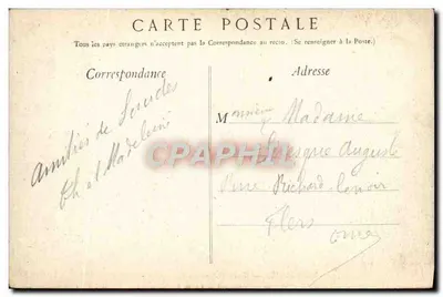 LOURDES — Błogosławienie Świętego Sakramentu — Wydawnictwo F. V. — Rewers