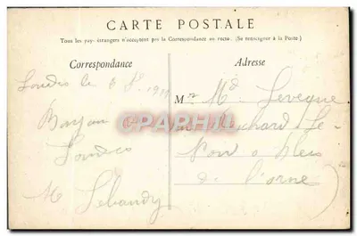 LOURDES. — Calvário Bretão. — Edição F. V. — Verso