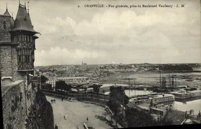 Granville — Ogólny widok, wykonany z Boulevarda Vaufléury — L. M.