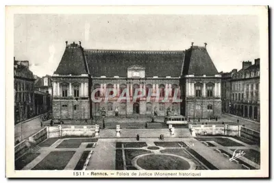 Rennes — Pałac Sądowy (Zabytek) — wyd. Loït, nr 1511