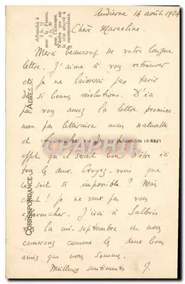 La Pointe du Raz — Widok panoramiczny — LL, n°5 — Rewers