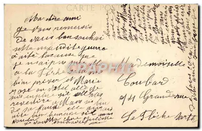 Bombardowanie Reims — Katedra w ogniu — Wydawca E.D. nr 3 — Rewers