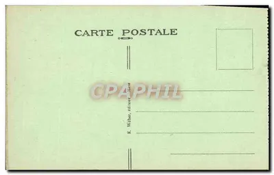 Metz — Nowa Fontanna na Esplanadzie — E. Wéber, wydawca — Rewers