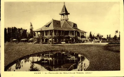 Vichy — O Pavilhão do Clube de Golfe (Simon, Arch.)