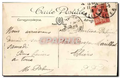 Vichy — Vista panoramica sull'Ospedale Civile — G. Goniller, Edit. — Verso
