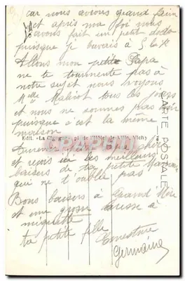 Vichy — Esplanada Hotelu Miejskiego — Wyd. La Clgogne, nr 479 — Rewers