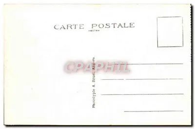 Le Pouliguen (Loire-Inf.) — Efeitos de Ondas sobre os Rochos da Grande Côte — A. B. — Verso